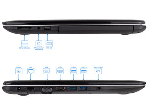 Asus X555QA 15.6" HD Laptop, A12-9720P, 8GB RAM, 1TB SSD, Win10Pro