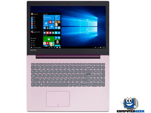 Lenovo IdeaPad 330 15.6 HD Laptop, i3-8130U, 4GB DDR4, 256GB SSD, W10H (Purple)