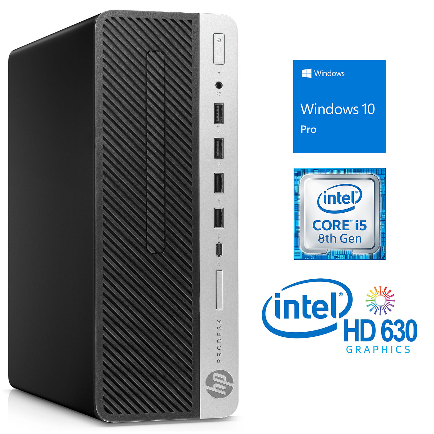 HP ProDesk 600 G4, i5-8500, 16GB RAM, 512GB SSD, Windows 10 Pro – Craving  PCs