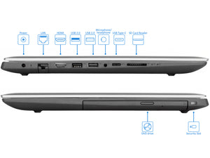 Lenovo IdeaPad 330 15.6" HD Laptop, Ryzen 7 2700U, 8GB RAM, 512GB SSD, Win10Pro