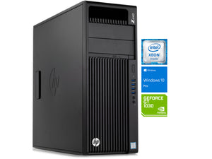 HP Z440 Workstation Desktop, E5-1607 v4 3.1GHz, 128GB RAM, 256GB SSD+1TB HDD, GT 1030, Win10Pro