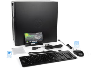 HP Z440 Workstation Desktop, E5-1607 v4 3.1GHz, 8GB RAM, 512GB SSD+1TB HDD, 2x NVS 310, Win10Pro