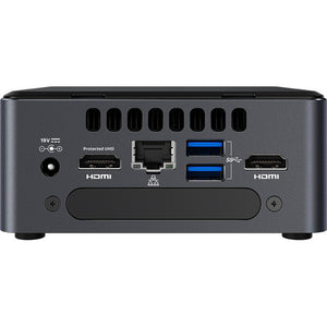 NUC NUC7i3DNHE Mini PC/HTPC, i3-7100U, 16GB RAM, 256GB SSD+1TB HDD, Win10Pro