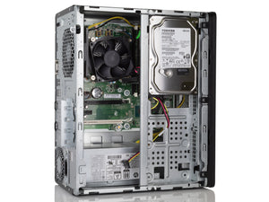 HP ProDesk 400 G4 Microtower Desktop, i5-7500, 32GB RAM, 1TB SSD+1TB HDD, Win10Pro