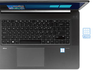 HP ZBook 15 G3 Laptop, 15.6" FHD, i7-6820HQ, 16GB RAM, 256GB NVMe SSD, Quadro M1000M, Win10Pro