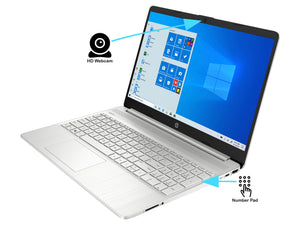 HP 15, 15" HD, R7 3700U, 16GB RAM, 256GB SSD, Windows 10 Pro