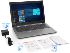 Lenovo IdeaPad 330 15.6" HD Laptop, Ryzen 7 2700U, 8GB RAM, 512GB SSD, Win10Pro