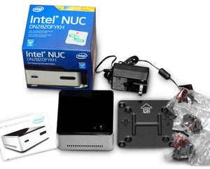 Refurbished Intel NUC DN2820FYKH Mini PC, Intel Celeron N2820 Upto 2.39GHz, 8GB RAM, 1TB HDD, HDMI, Wi-Fi, Bluetooth, Windows 10 Pro