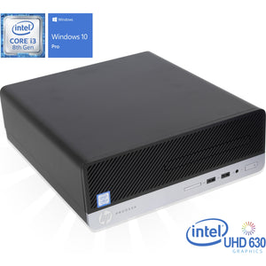 HP ProDesk 400 G5, i3-8100, 8GB RAM, 512GB SSD, Windows 10 Pro