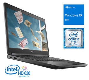 Dell Latitude 5491, 14" FHD, i7-8850H, 32GB RAM, 256GB SSD, MX130, Windows 10Pro