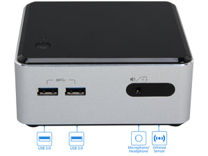 NUC D54250WYK Mini Desktop, i5-4250U, 8GB RAM, 256GB SSD, Win10Pro
