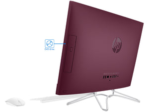 HP Pavilion 24" FHD AIO Touch PC, i3-8100T 3.1GHz, 8GB RAM, 128GB NVMe SSD+1TB HDD, Win10Pro