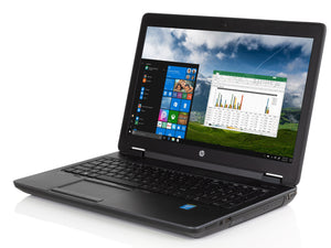 HP ZBook 15 G1 Mobile Workstation, 15" FHD, i7-4800MQ, 8GB RAM, 128GB SSD, Quadro K1100M, Win10Pro