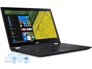Acer Spin 3 2-in-1 Laptop, 15.6" IPS FHD Touch, i5-7200U, 8GB RAM, 1TB NVMe SSD+1TB HDD, Win10Pro