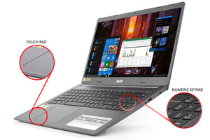 Acer 5, 15" FHD, i5-8265U, 8GB RAM, 256GB SSD +1TB HDD, MX250, Windows 10 Pro