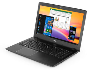 Refurbished Acer Aspire E 15 Notebook, 15.6" FHD Display, Intel Core i3-8130U Upto 3.4GHz, 16GB RAM, 256GB SSD, DVDRW, HDMI, VGA, Wi-Fi, Bluetooth, Windows 10 Pro