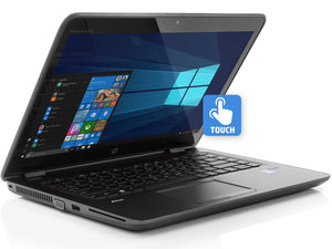 HP Zbook 14u Laptop, 14" FHD Touch, i5-7200U, 8GB RAM, 1TB SSD+1TB HDD, FirePro W4190M, Win10Pro