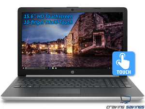 HP 15.6" HD Touch Laptop, i5-7200U, 32GB RAM, 512GB SSD, Win10Pro