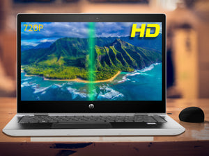 HP 440 G1 x360, 14" FHD Touch, i5-8250U, 32GB RAM, 256GB SSD, Windows 10 Pro
