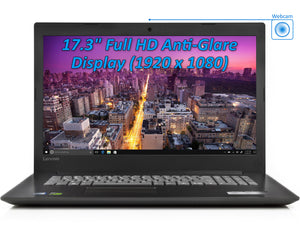 Lenovo IdeaPad 330 Laptop, 17.3" IPS FHD, i5-8300H, 20GB RAM, 256GB SSD, GTX 1050, Win10Pro