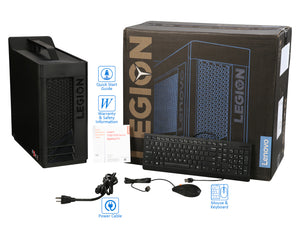 Lenovo Legion T530 Desktop, Ryzen 5 2400G, 8GB RAM, 128GB SSD+1TB HDD, Radeon RX 570, Win10Home