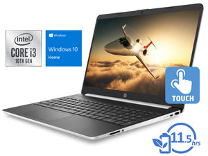HP 15, 15" HD Touch, i3-1005G1, 8GB RAM, 128GB SSD, Windows 10 Home