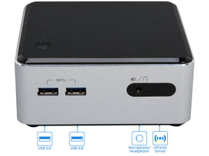 NUC D54250WYKH Mini PC/HTPC, i5-4250U, 8GB RAM, 128GB SSD, Win10Pro