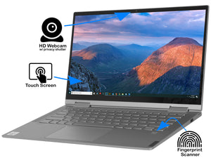 Lenovo Yoga C740, 14" FHD Touch, i5-10210U, 8GB RAM, 128GB SSD, Windows 10 Home