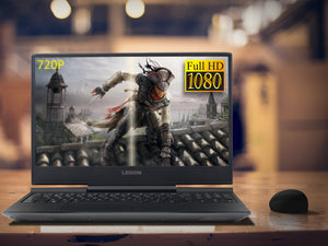 Lenovo Y545, 15" FHD, i7-9750H, 8GB RAM, 256GB SSD +500GB HDD, GTX 1650, Win10H