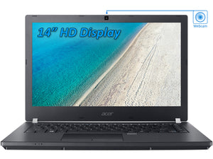 Acer TravelMate P4 Laptop, 14" HD, i3-6100U 2.3GHz, 12GB RAM, 1TB SSD, Win10Pro