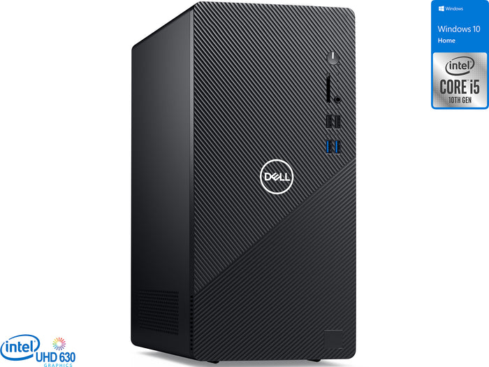 Dell Inspiron 3880 Desktop, Intel Core i5-10400 Upto 4.3GHz, 32GB RAM, 1TB NVMe SSD + 500GB HDD, DVDRW, HDMI, VGA, Card Reader, Wi-Fi, Bluetooth, Windows 10 Home