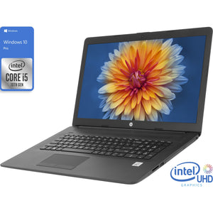 HP 17, 17" HD+, i5-1035G1, 8GB RAM, 1TB SSD, DVDRW, Windows 10 Pro