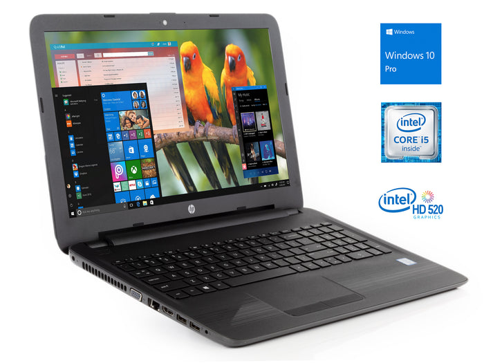 HP 250 G5 15.6" HD Laptop, i5-6200U, 16GB RAM, 128GB SSD, Win10Pro