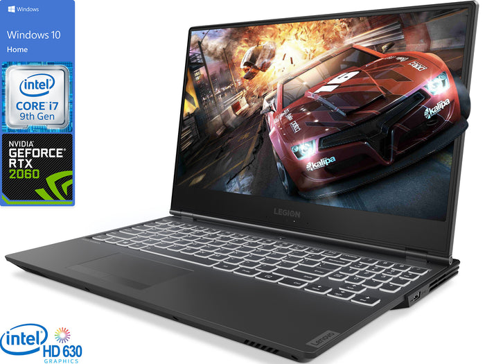 Lenovo Legion Y540 Gaming Notebook, 15.6" 144Hz FHD Display, Intel Core i7-9750H Upto 4.5GHz, 8GB RAM, 512GB NVMe SSD + 1TB HDD, NVIDIA GeForce RTX 2060, HDMI, Mini DisplayPort, Windows 10 Home