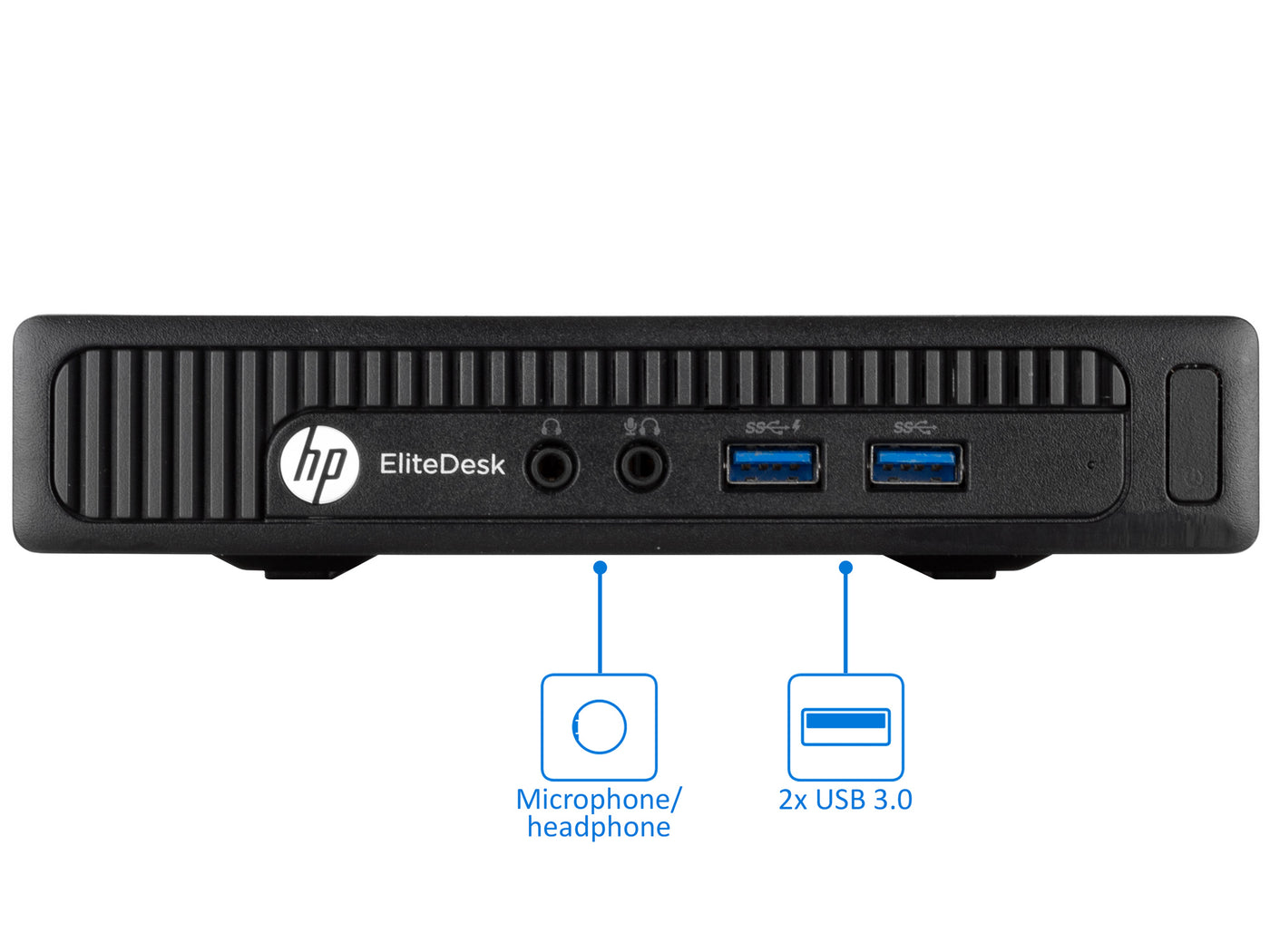 HP EliteDesk 800 G1 Mini Desktop, Intel Quad-Core i5-4590T – Craving