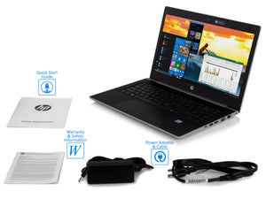 HP 450 G5 15.6" HD Laptop, i5-8250U, 8GB RAM, 256GB SSD, Win 10 Home