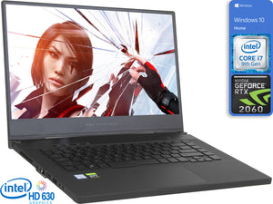 ASUS ROG GU502GV, 15" FHD, i7-9750H, 32GB RAM, 512GB SSD, RTX 2060, Win 10 Home