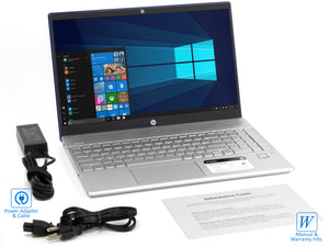 HP Pavilion 15.6" Touch Laptop, i5-8250U, 16GB RAM, 1TB SSD+1TB HDD, Win10Pro