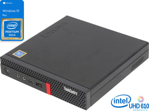 Lenovo M720q, Pentium G5400T, 16GB RAM, 1TB SSD, Windows 10 Pro