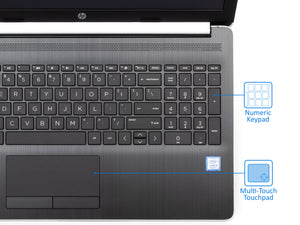 HP 15.6" Touch Laptop, 15.6" HD Touch, i5-8250U Quad-core, 8GB RAM, 128GB SSD, Win10Pro