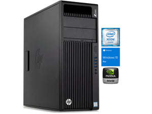 HP Z440 Workstation Desktop, E5-1607 v4 3.1GHz, 32GB RAM, 1TB SSD+1TB HDD, 2x NVS 310, Win10Pro