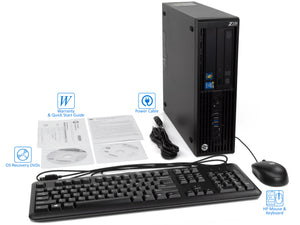 HP Z230 SFF Workstation, i5-4690, 16GB RAM, 512GB SSD+4TB HDD, NVS 310, Win10Pro