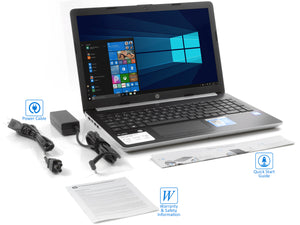 HP 15.6" HD Touch Laptop, Ryzen 5 2500U, 8GB RAM, 128GB SSD, Win10Home