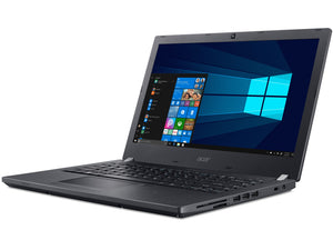 Acer TravelMate P4 Laptop, 14" HD, i3-6100U 2.3GHz, 4GB RAM, 256GB SSD, Win10Pro