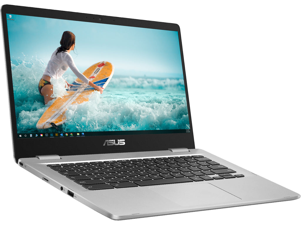 ASUS Chromebook C423NA , 14" HD, Celeron N3350, 4GB RAM, 32GB eMMC, Chrome OS
