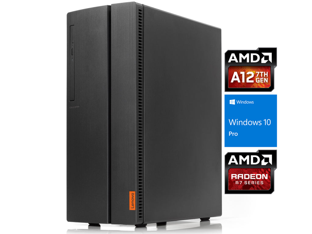 Lenovo IdeaCentre 510A Desktop, A12-9800, 16GB RAM, 256GB SSD+1TB HDD, Win10Pro