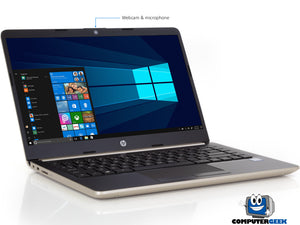 HP 14.0" HD Notebook, i3-7100U 2.4GHz, 4GB DDR4, 256GB SSD, W10H