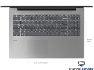 Lenovo IdeaPad 330 15.6" FHD Laptop, i5-8300H, 12GB RAM, 1TB SSD, GTX 1050, Win10Pro