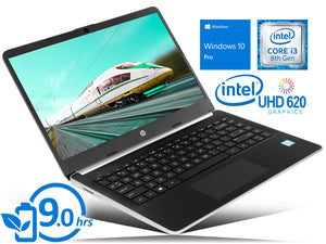 HP 14, 14" HD, i5-1035G1, 16GB RAM, 1TB SSD, Windows 10 Pro