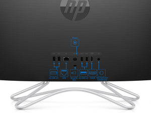 HP 21.5" AIO Desktop PC - Black, Celeron J4005, 16GB RAM, 128GB SSD+1TB HDD, Win10Pro